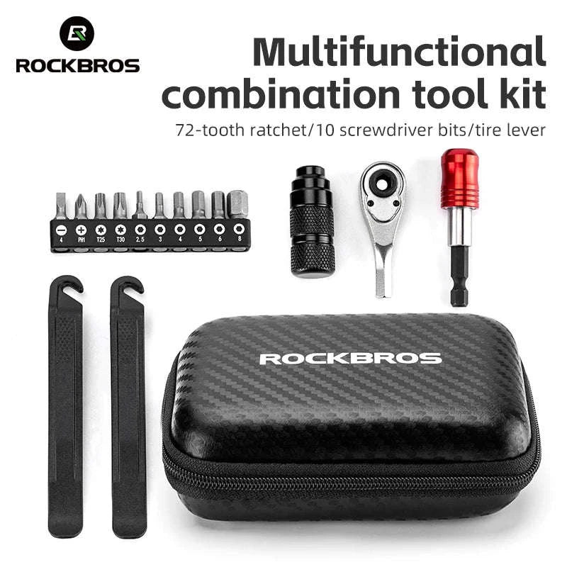 72 Tooth Bike Ratchet Wrench Tool Set Lightweight Repair Kit-43210049001