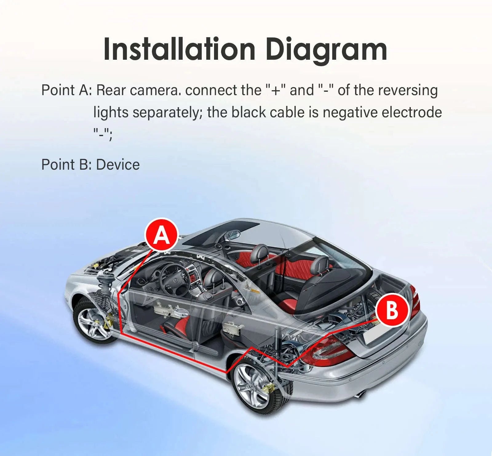 720P/1080P AHD Rear View Camera Wide Angle Waterproof Night Vision-AHDC6 (720P) / spain