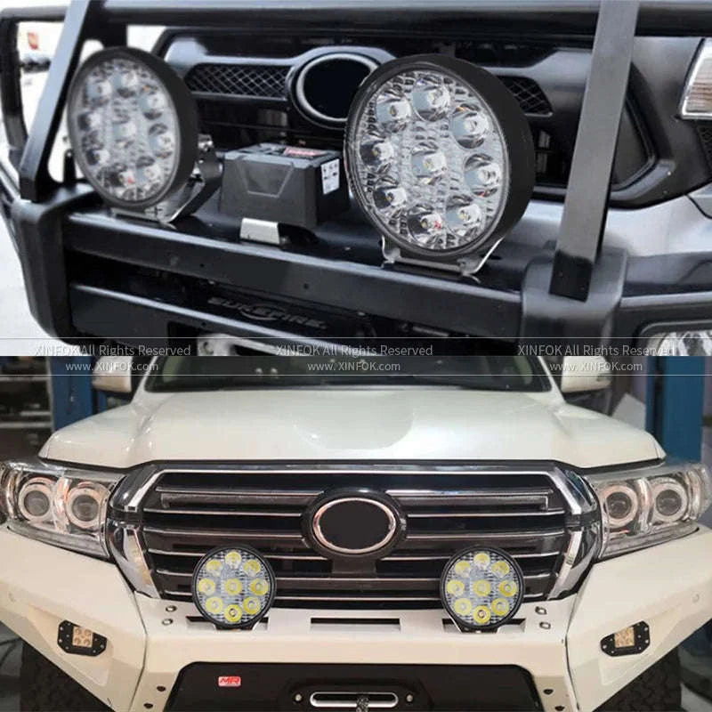 72W LED Work Light Bar 4x4 Combo Beam 12V 24V-72w 1pcs
