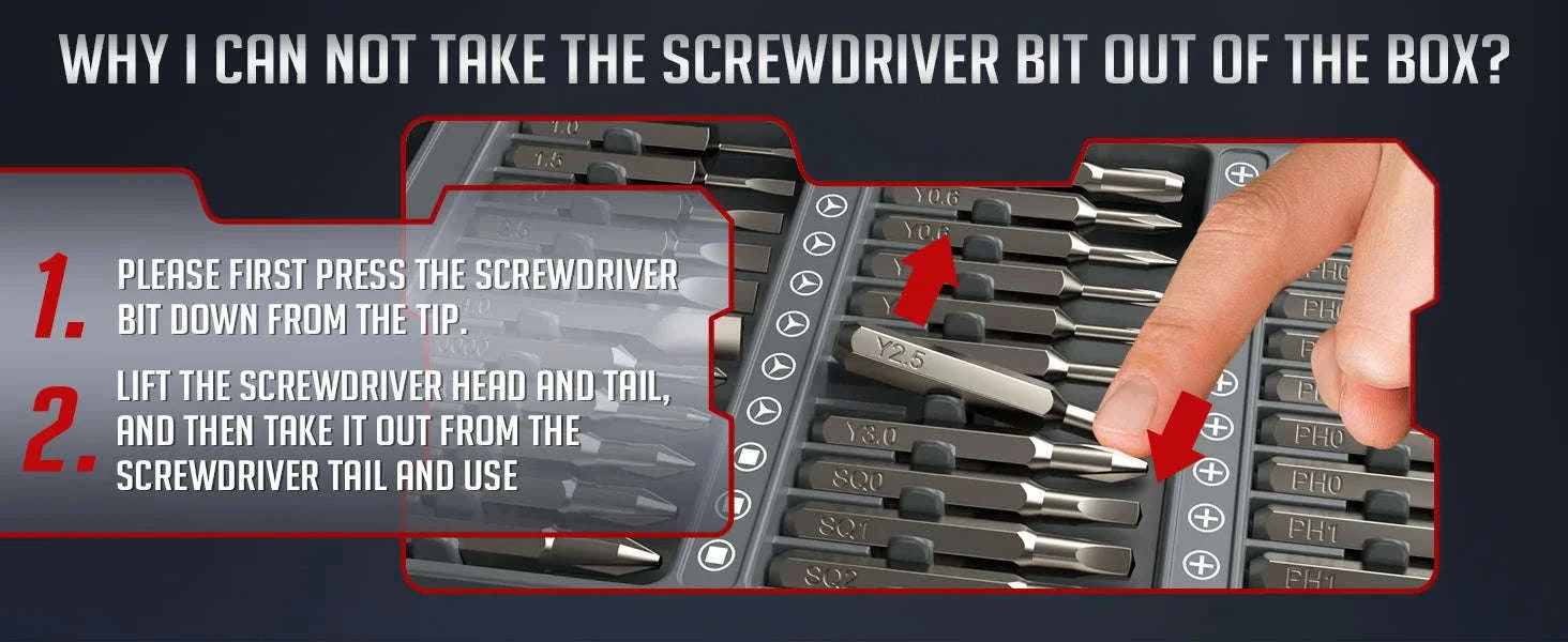 75‑in‑1 Precision Electric Screwdriver Set-75 in 1