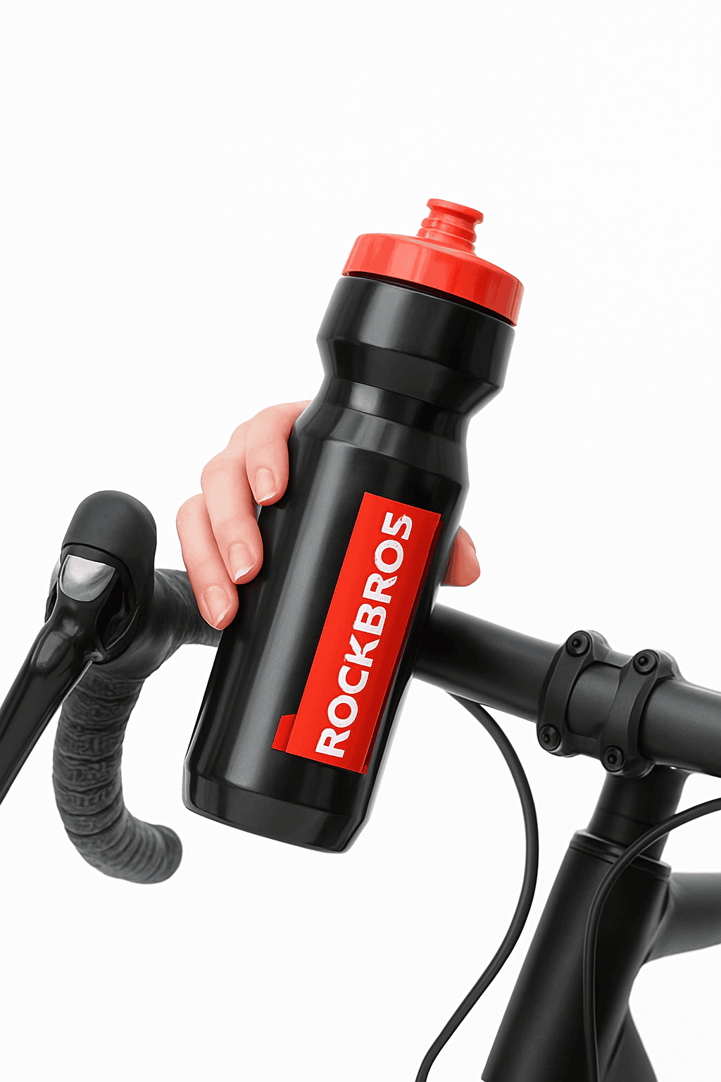 750ml Bicycle Water Bottle Leak-Proof Sports Cycling Drink Bottle-DCBT69BR