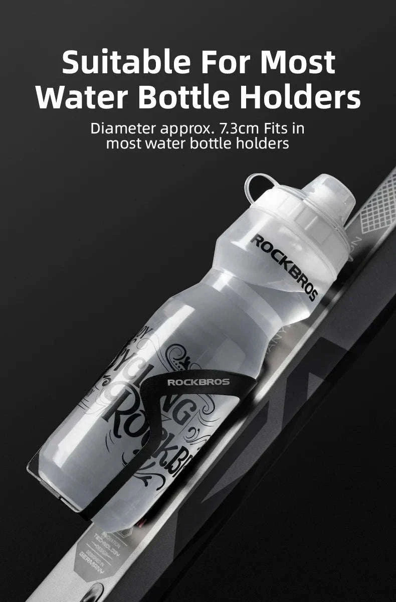 750ML Cycling Water Bottle Squeeze Design Bike Hydration Cup-DCBT69D