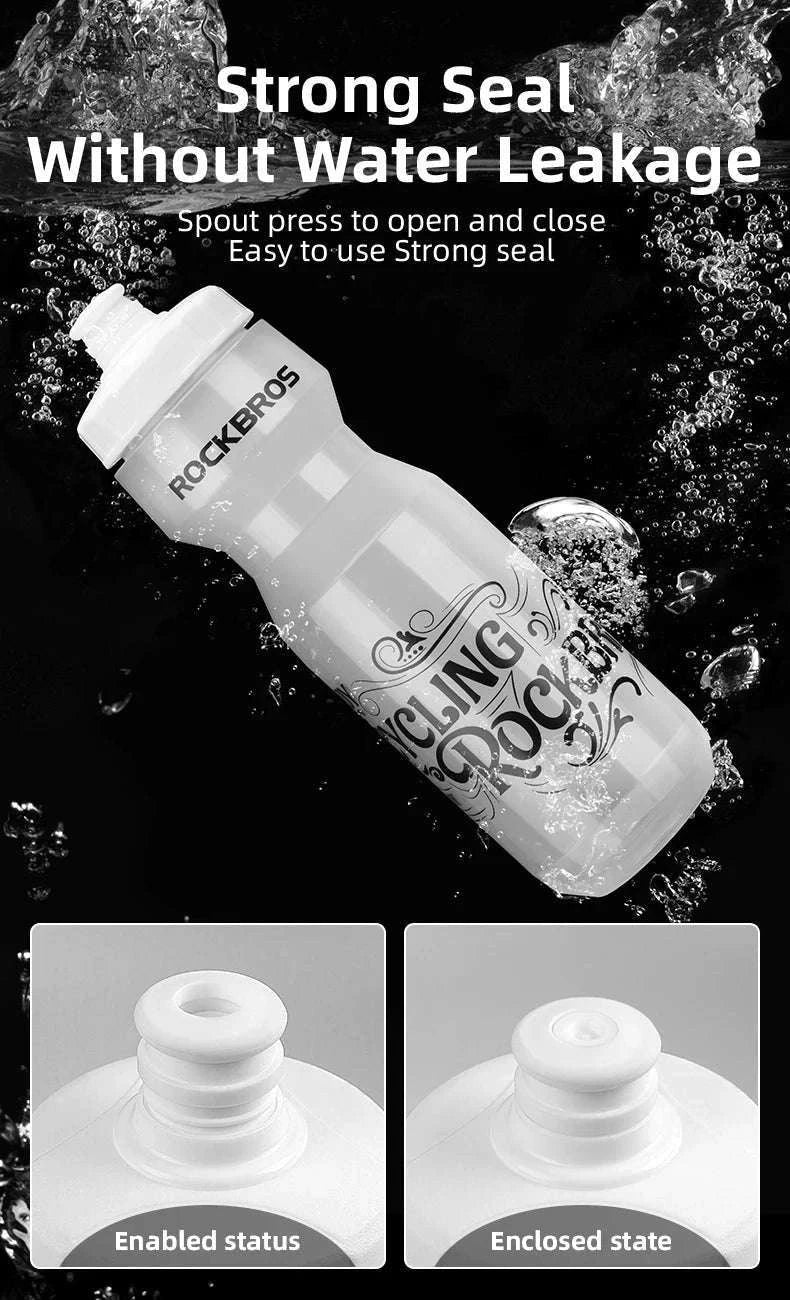 750ML Cycling Water Bottle Squeeze Design Bike Hydration Cup-DCBT69D