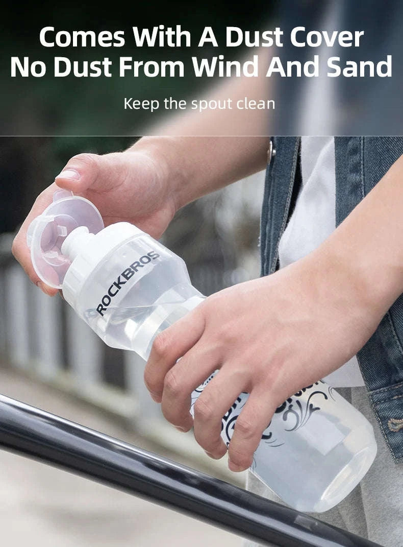 750ML Cycling Water Bottle Squeeze Design Bike Hydration Cup-DCBT69D