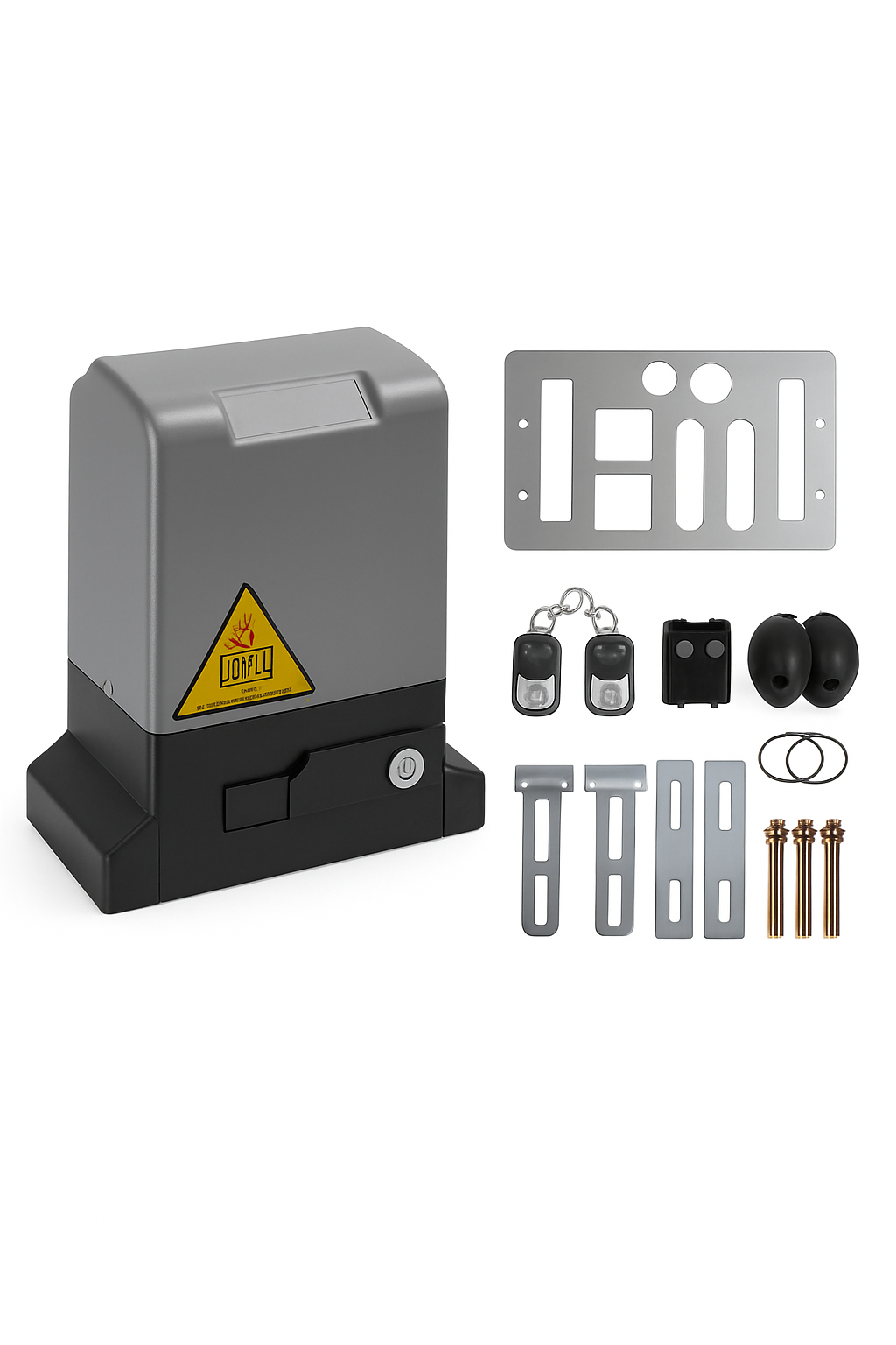 750W Sliding Electric Gate Opener with Remote Control