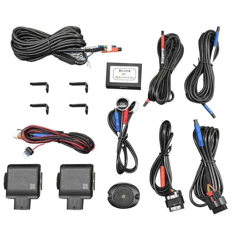 77GHz Radar Blind Spot Detection System for Safer Lane Changes-24G monochrome D4
