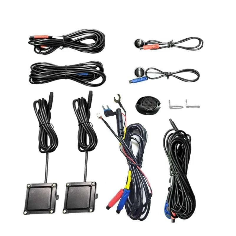 77GHz Radar Blind Spot Detection System for Safer Lane Changes-24G monochrome D4