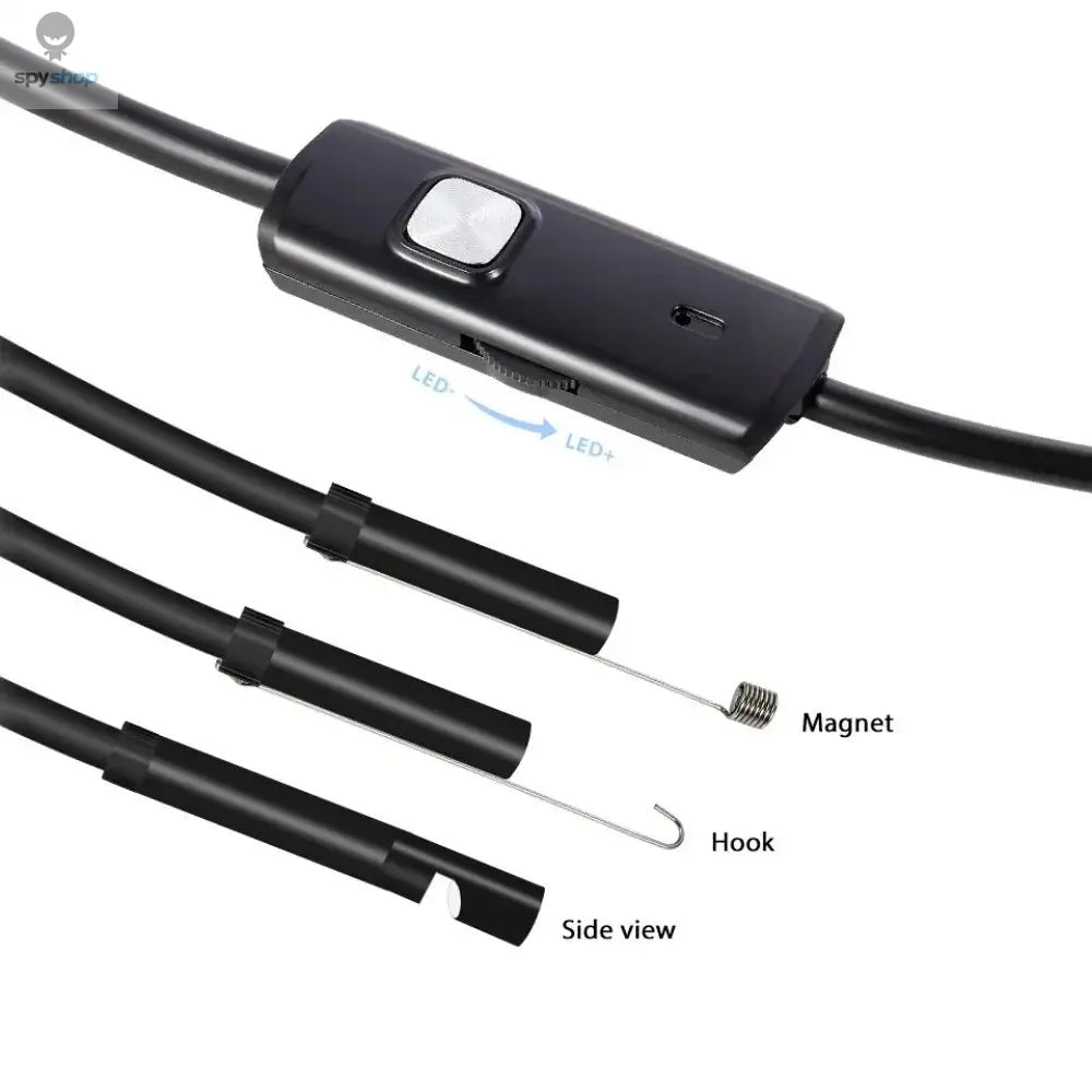 7MM Android Endoscope Camera 3 IN1 Micro USB Type C Borescope Mini Camera Waterproof LED Car Inspection For HUAWEI XIAOMI PC Spy-shop.com