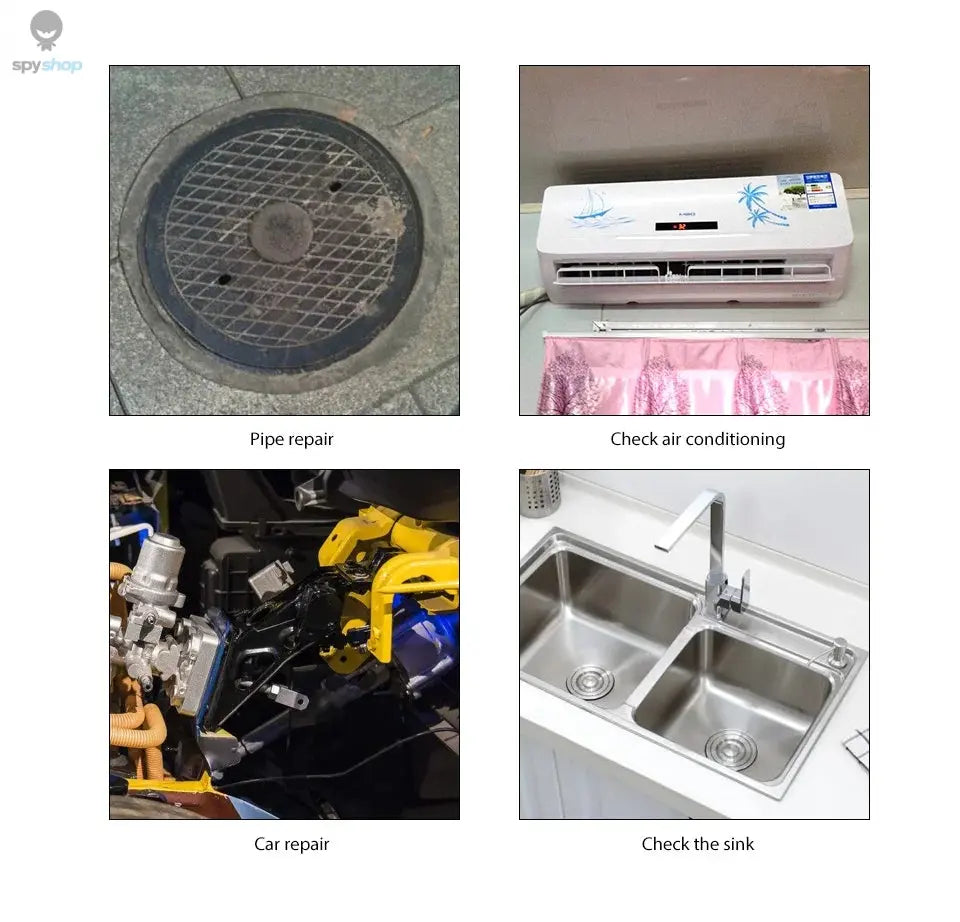 7MM Android Endoscope Camera 3 IN1 Micro USB Type C Borescope Mini Camera Waterproof LED Car Inspection For HUAWEI XIAOMI PC Spy-shop.com