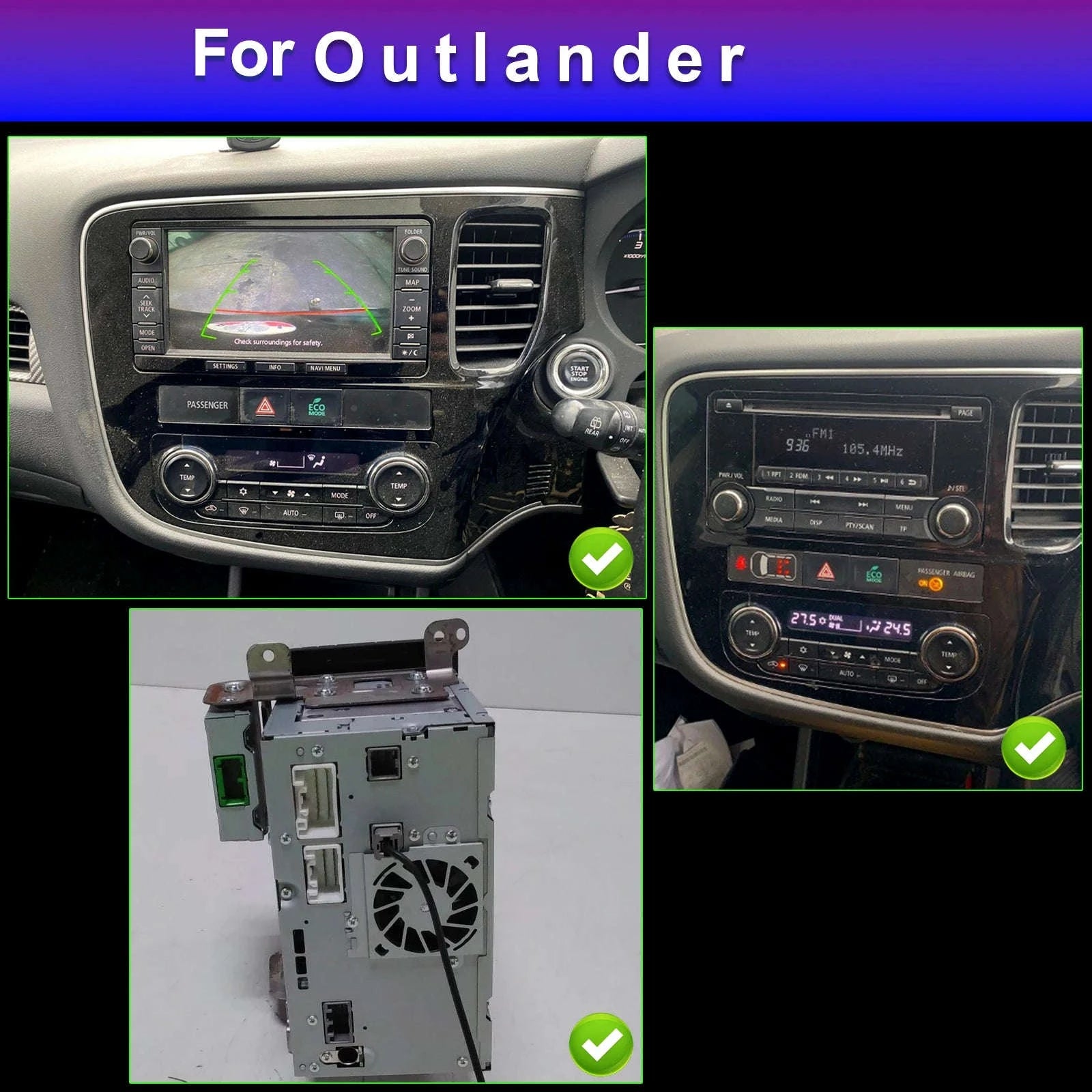 7inch Android Car Stereo with 2GB RAM, 64GB ROM and GPS Navi-United States