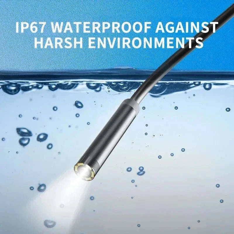 7mm USB-C Endoscope Camera IP67 Waterproof with LED for Android & PC-7mm Soft Cable / 1.5m