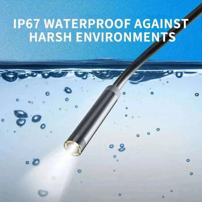 7mm USB-C Endoscope Camera IP67 Waterproof with LED for Android & PC-7mm Soft Cable / 1.5m