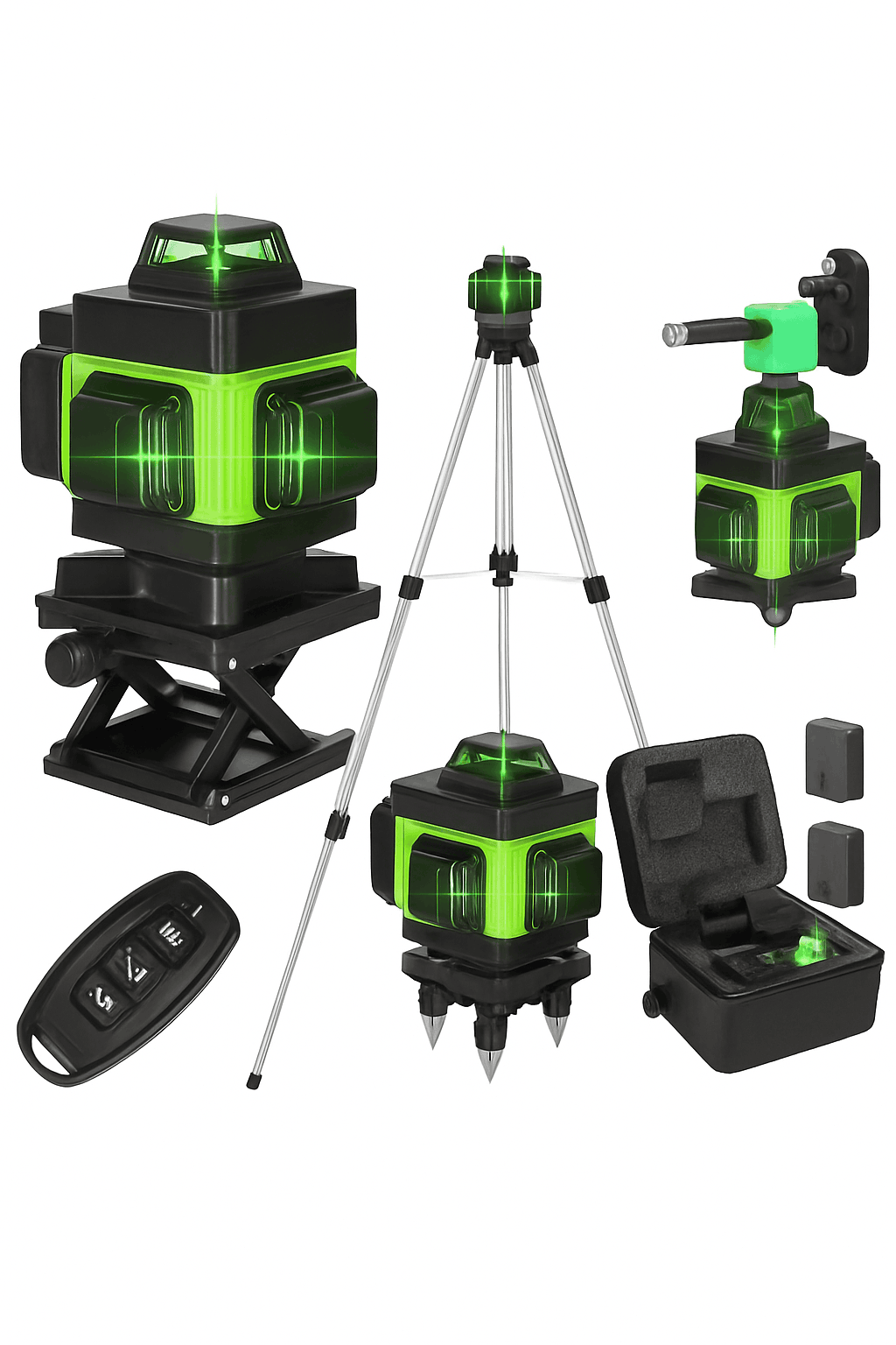 8/12/16 Lines Laser Level with Self-Leveling Tripod-16 line / Poland