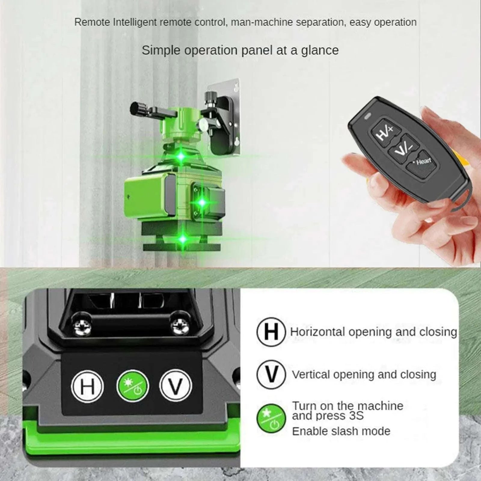 8/12/16 Lines Laser Level with Self-Leveling Tripod-16 line / Poland