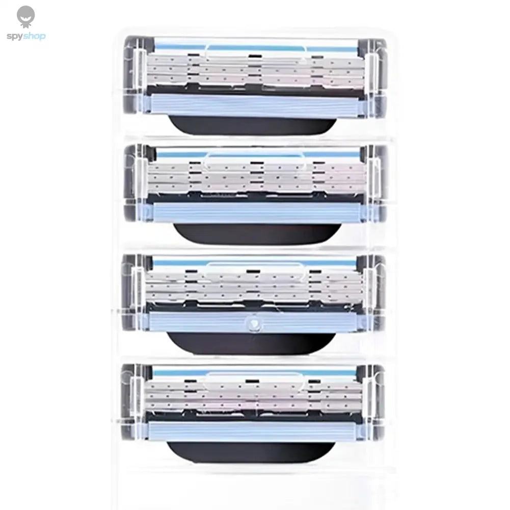 8/12Pcs Shaver Cutting Head for MACH 3 for Men Stainless Steel Blade Sharp Changeable Shaver Head Accessories Gifts Spy-shop.com