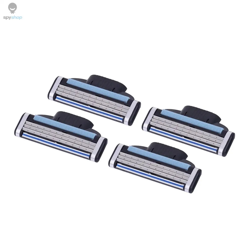 8/12Pcs Shaver Cutting Head for MACH 3 for Men Stainless Steel Blade Sharp Changeable Shaver Head Accessories Gifts Spy-shop.com