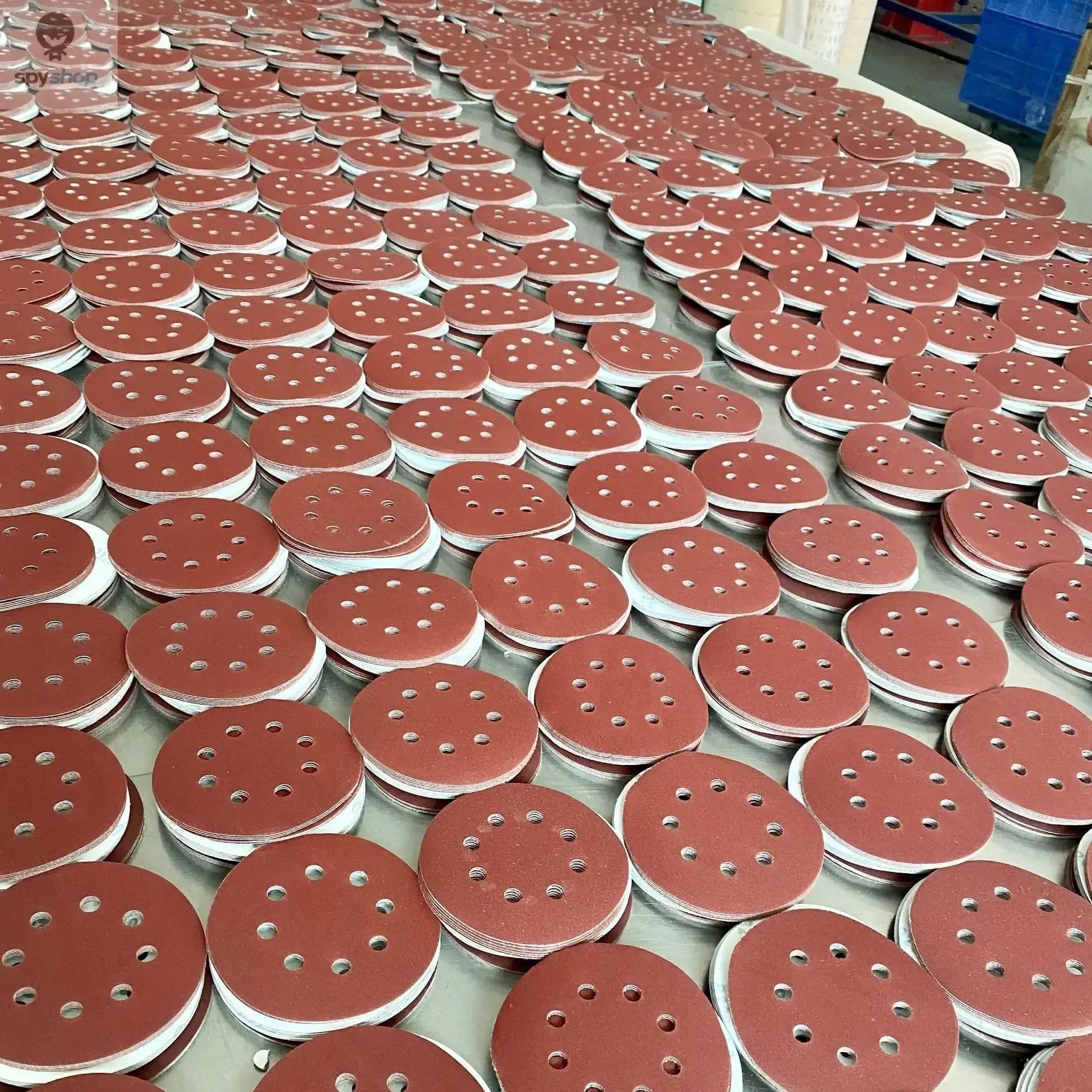 8 Hole 125mm Sandpaper Woodworking Metal Grinding Disc Abrasive Polishing Tool 40/1000/2000 Grit Sanding Discs