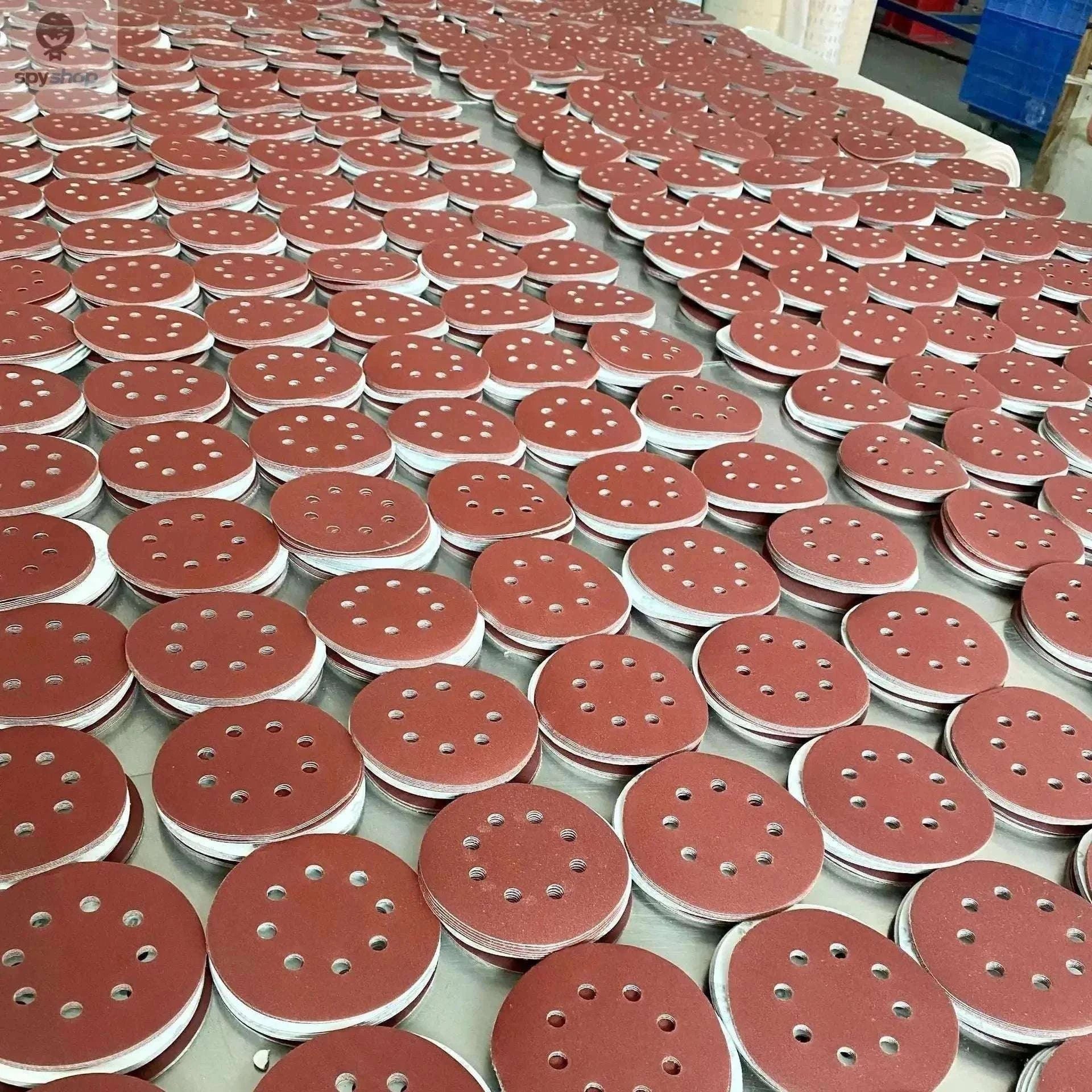 8 Hole Sanding Disc Abrasive Polishing Tool 40–2000 Grit-