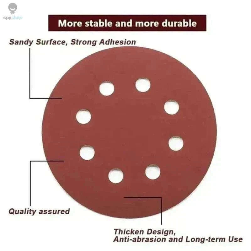 8 Hole Sanding Discs 40-2000 Grit for Smooth Finishing-3000 grit / 50pcs