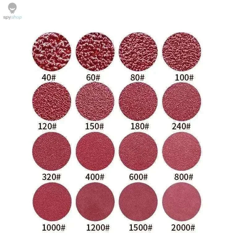 8 Hole Sanding Discs 40-2000 Grit for Smooth Finishing-3000 grit / 50pcs