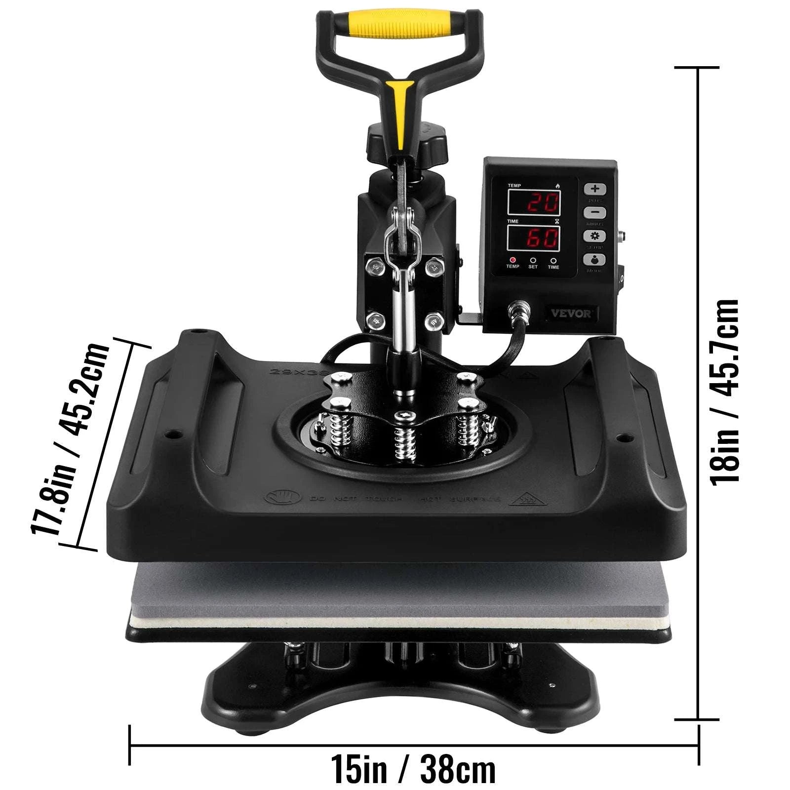 8-in-1 Heat Press Machine 12x15 Combo for T-Shirts, Mugs, Caps-Blue / United States