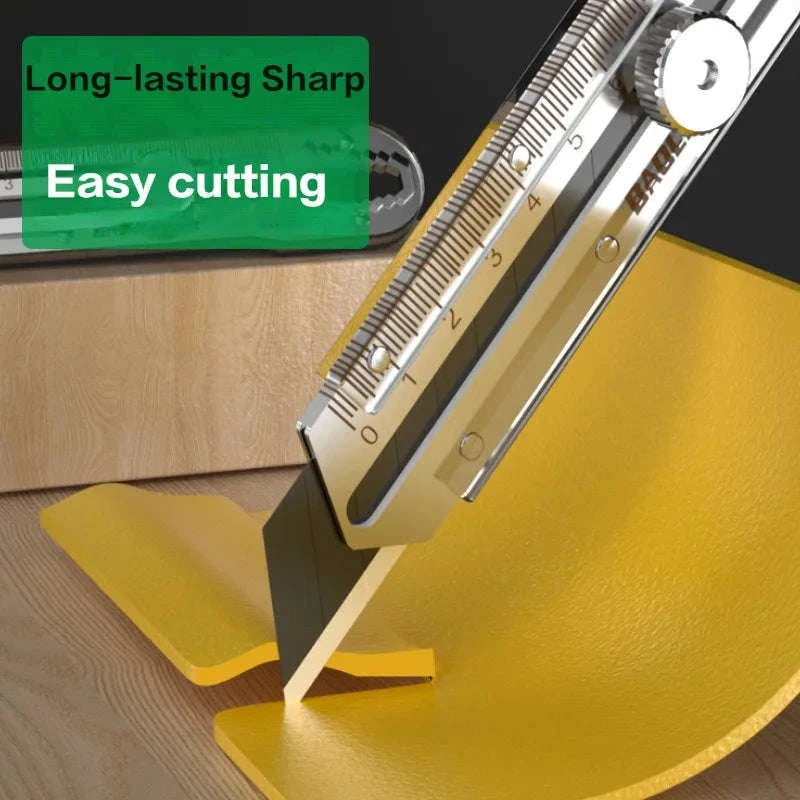 8‑in‑1 Stainless Steel Utility Knife Box Cutter-10 Blades