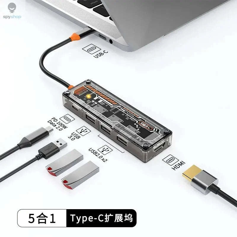 8‑in‑1 USB‑C Docking Station Hub for MacBook Pro & Air-10in1 -SW10V