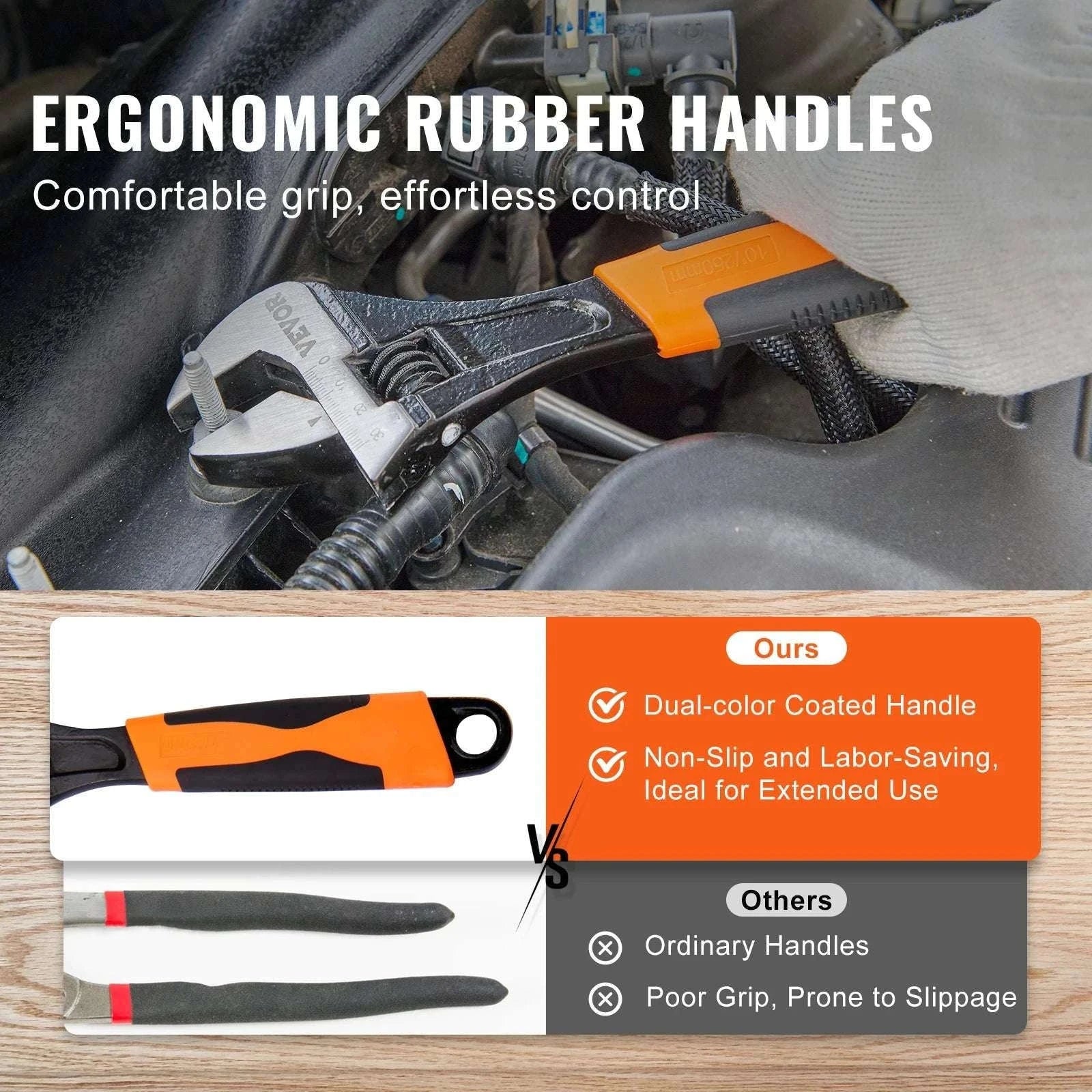 8-Piece Pliers Set with Adjustable Wrench Heavy-Duty Steel Tools Kit-6 to 12 inch 8 sets / United States
