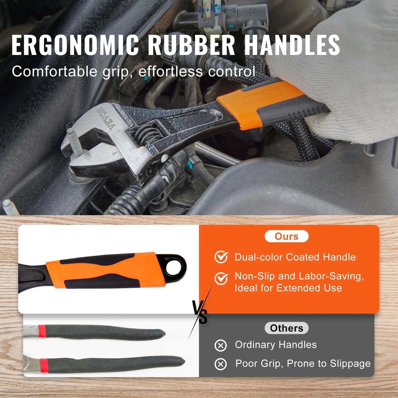 8-Piece Pliers Set with Adjustable Wrench Heavy-Duty Steel Tools Kit-6 to 12 inch 8 sets / United States
