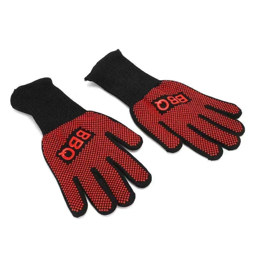 800°C Heat Resistant Fire Gloves for BBQ, Oven, and Baking-Default Title