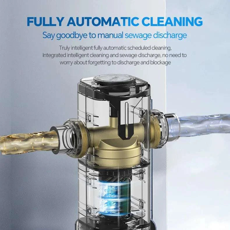 8000L/H Central Water Pre-Filter with Auto Self-Cleaning-Smart Water Purifier / China Mainland