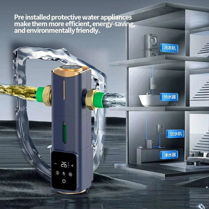 8000L/H Central Water Pre-Filter with Auto Self-Cleaning-Smart Water Purifier / China Mainland