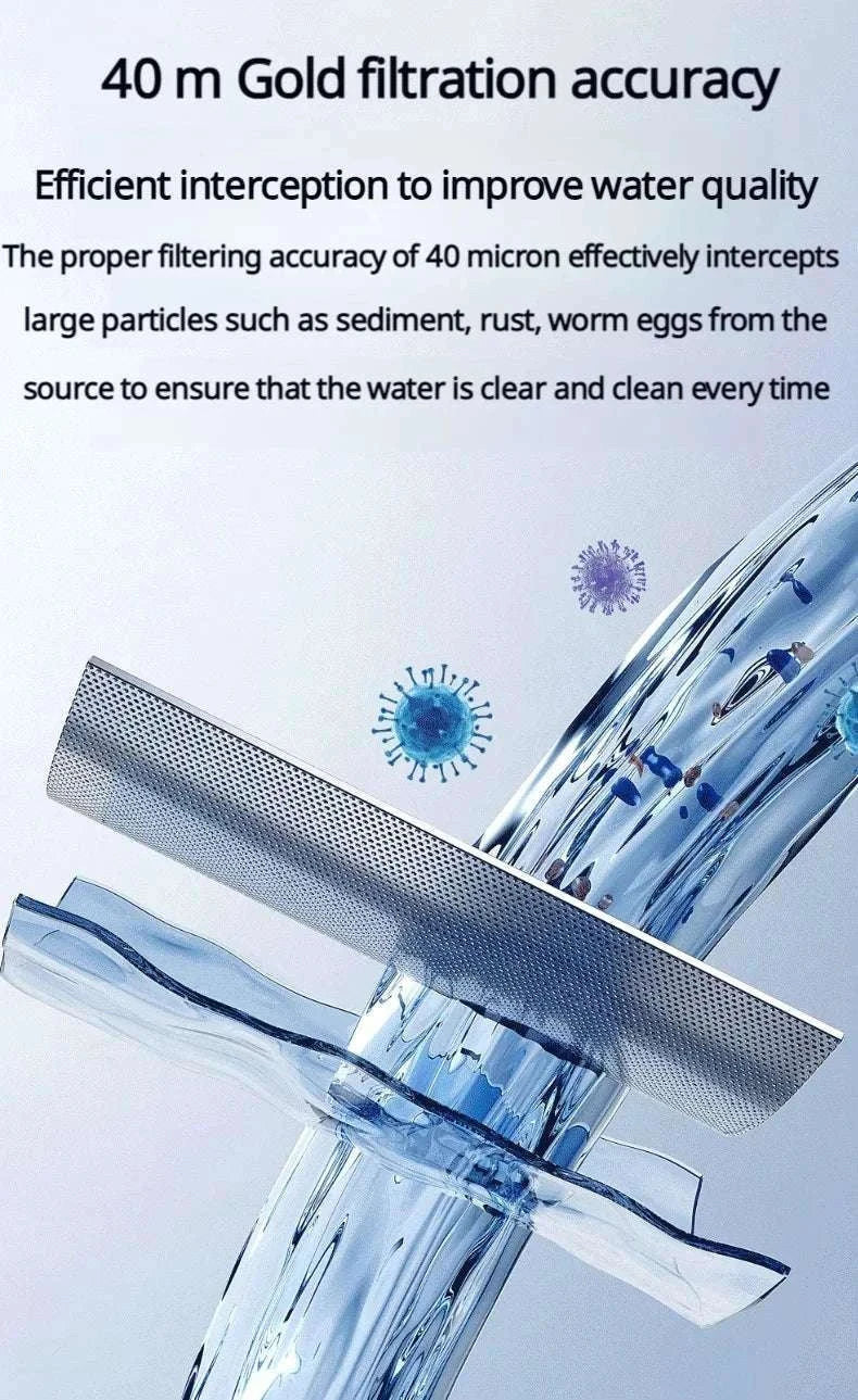 8000L/H Central Water Pre-Filter with Auto Self-Cleaning-Smart Water Purifier / China Mainland