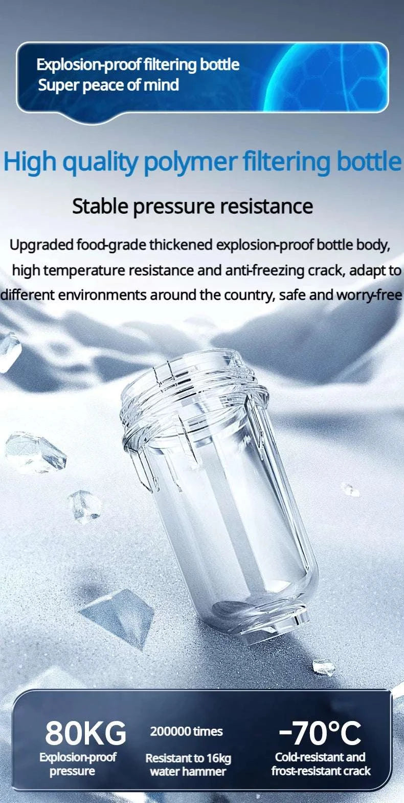 8000L/H Central Water Pre-Filter with Auto Self-Cleaning-Smart Water Purifier / China Mainland