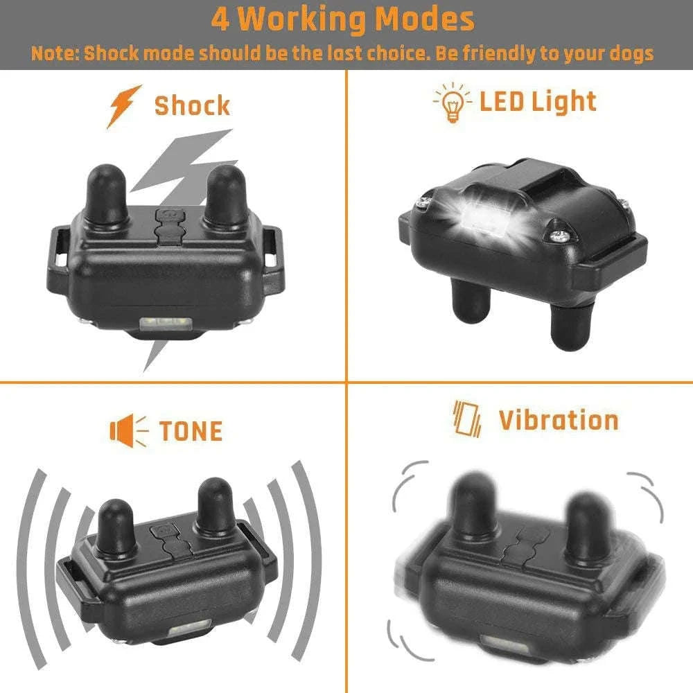 800m Waterproof Dog Training Collar-G / EU Plug