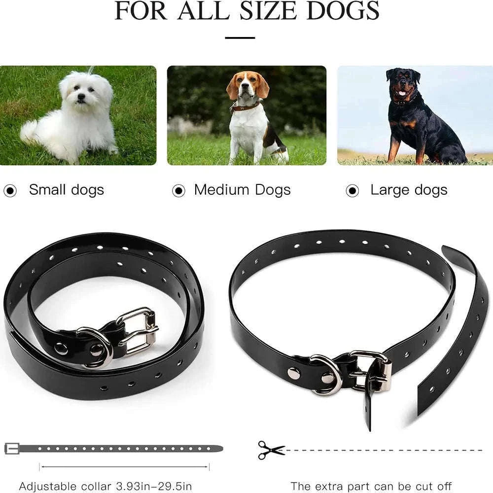 800m Waterproof Dog Training Collar with LCD Remote-G / EU Plug