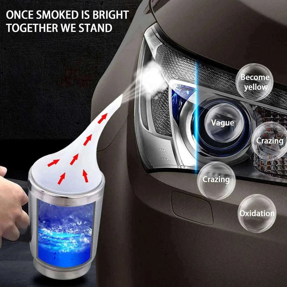 800ML Car Headlight Restoration Kit – Scratch Remover Polish Fluid-Set 4 Carton Kit / United States