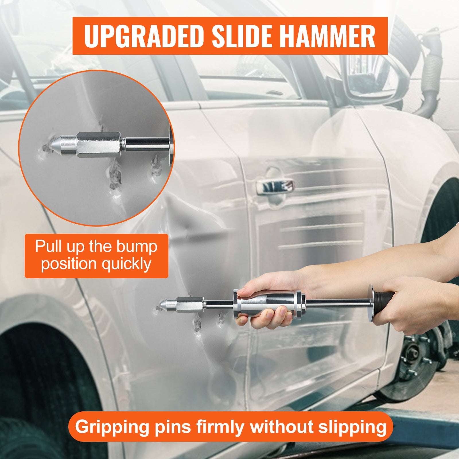 800VA Stud Welder Dent Puller Kit 1600A Auto Body Repair Tool-800VA / United States