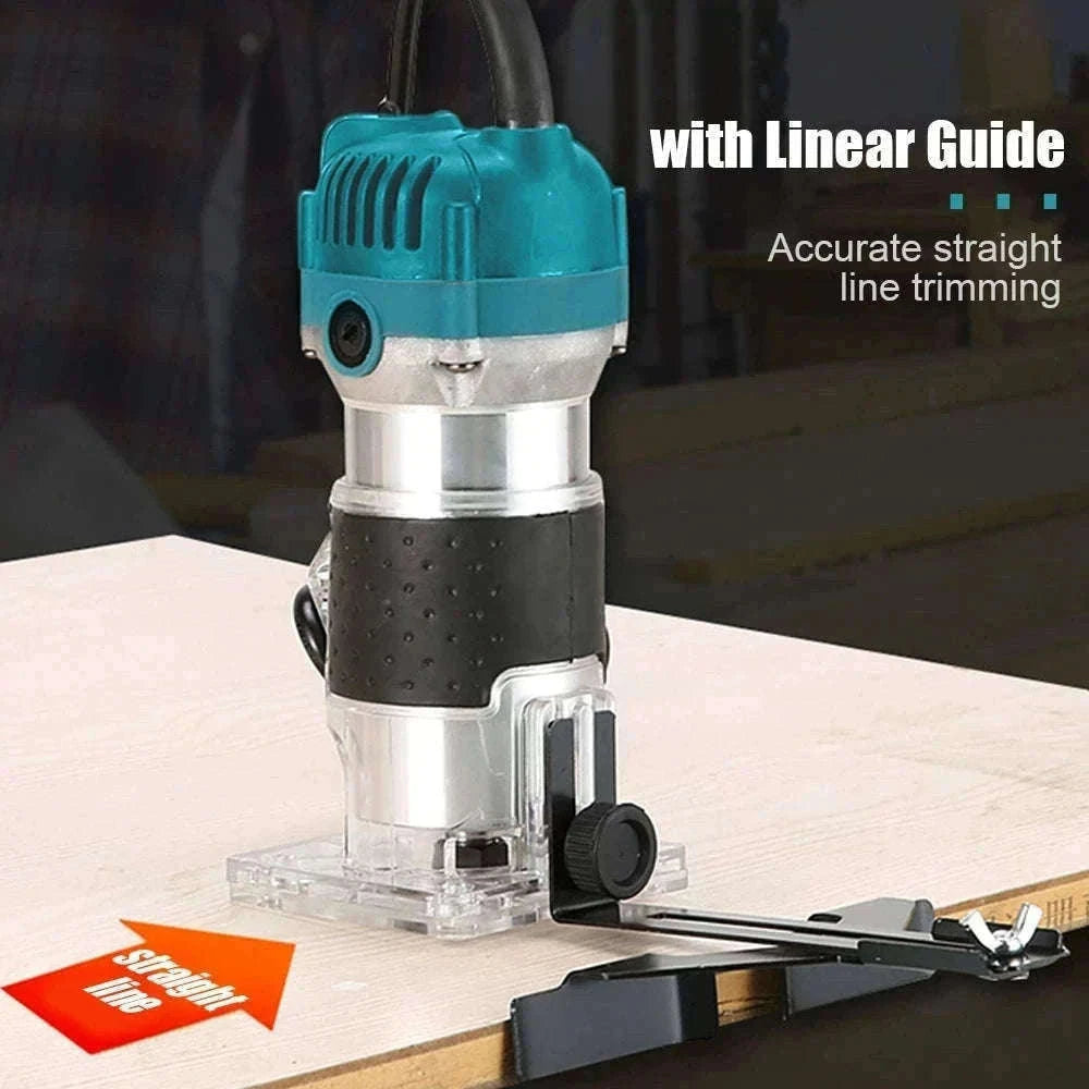 800W Wood Router Machine – High‑Speed Woodworking Trimmer-230v AU Plug