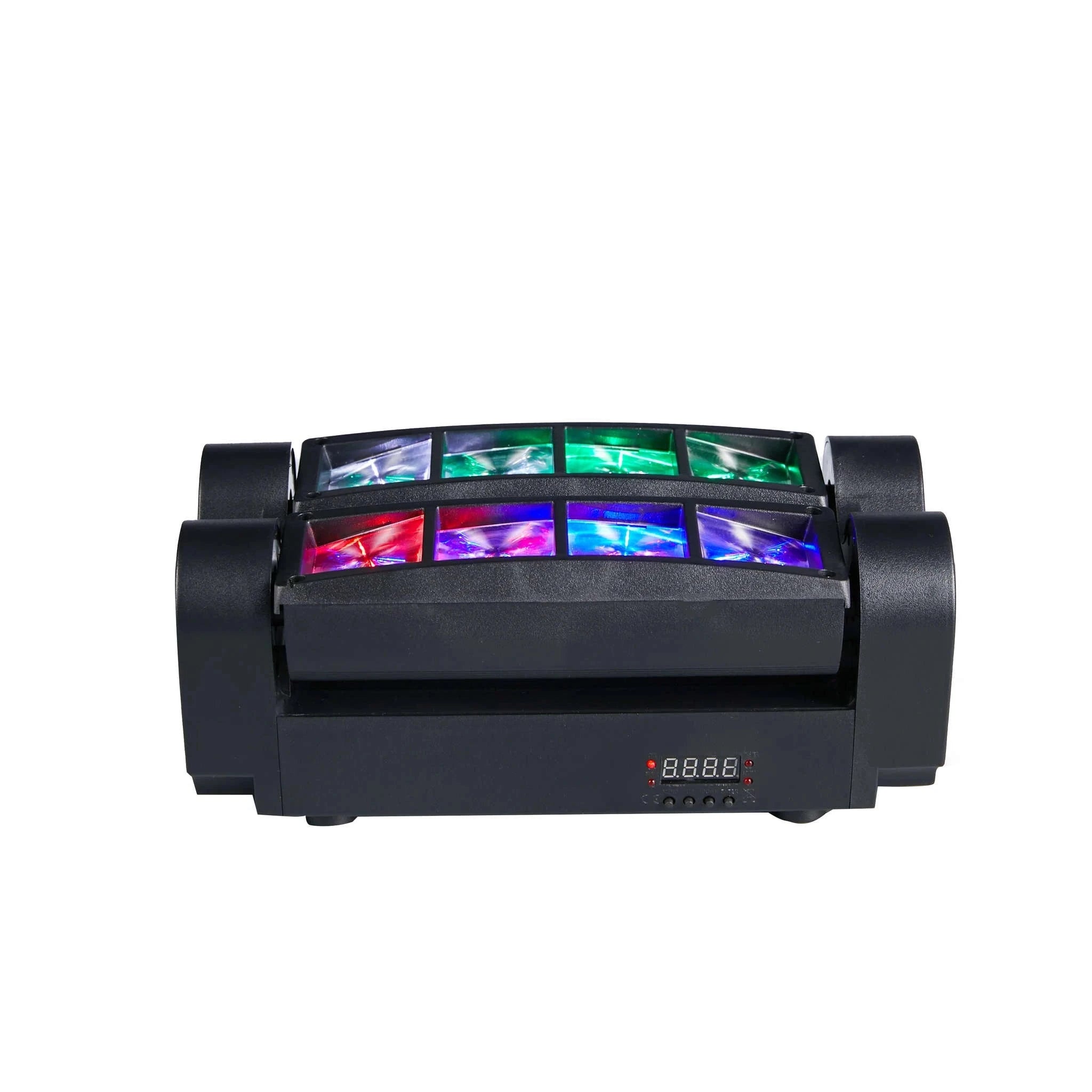 80W RGBW Moving Head DJ Light with Spider Effect-black / spain / EU Plug