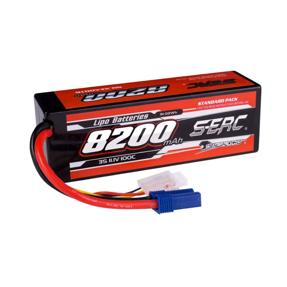 8200mAh Li-Polymer RC Battery 100C-S-8200-3S-100C-EC5 / United States
