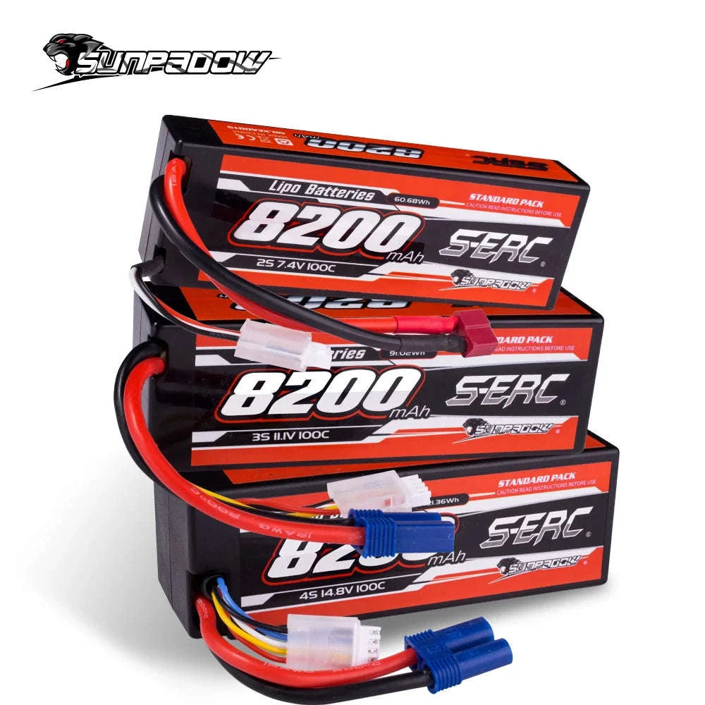 8200mAh Li-Polymer RC Battery 100C-S-8200-3S-100C-EC5 / United States