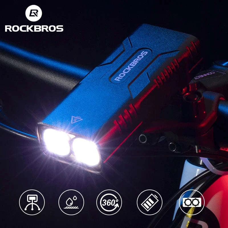 850LM Bike Front Light 10000mAh USB Rechargeable Headlight-24310002001