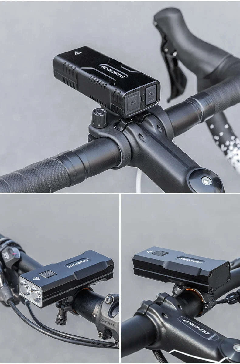 850LM Bike Front Light 10000mAh USB Rechargeable Headlight-24310002001