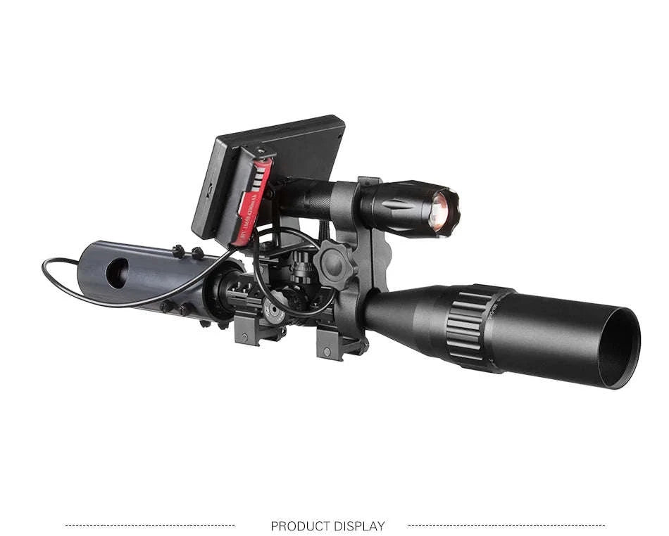 850nm Infrared LED Night Vision Scope Sight-black / United States