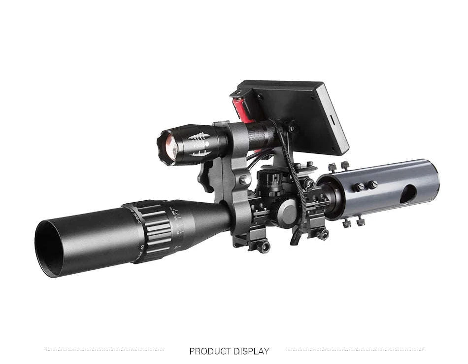 850nm Infrared LED Night Vision Scope Sight-black / United States
