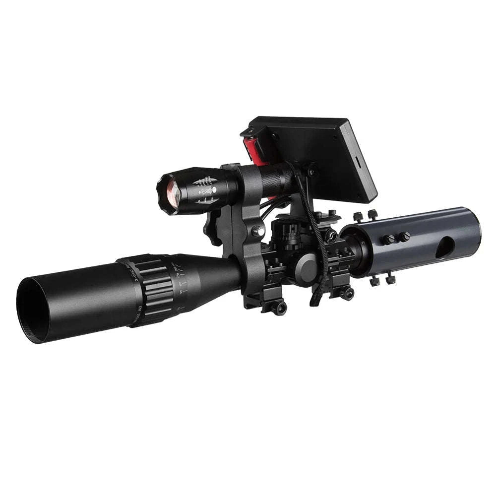 850nm Infrared LED Night Vision Scope Sight-black / United States
