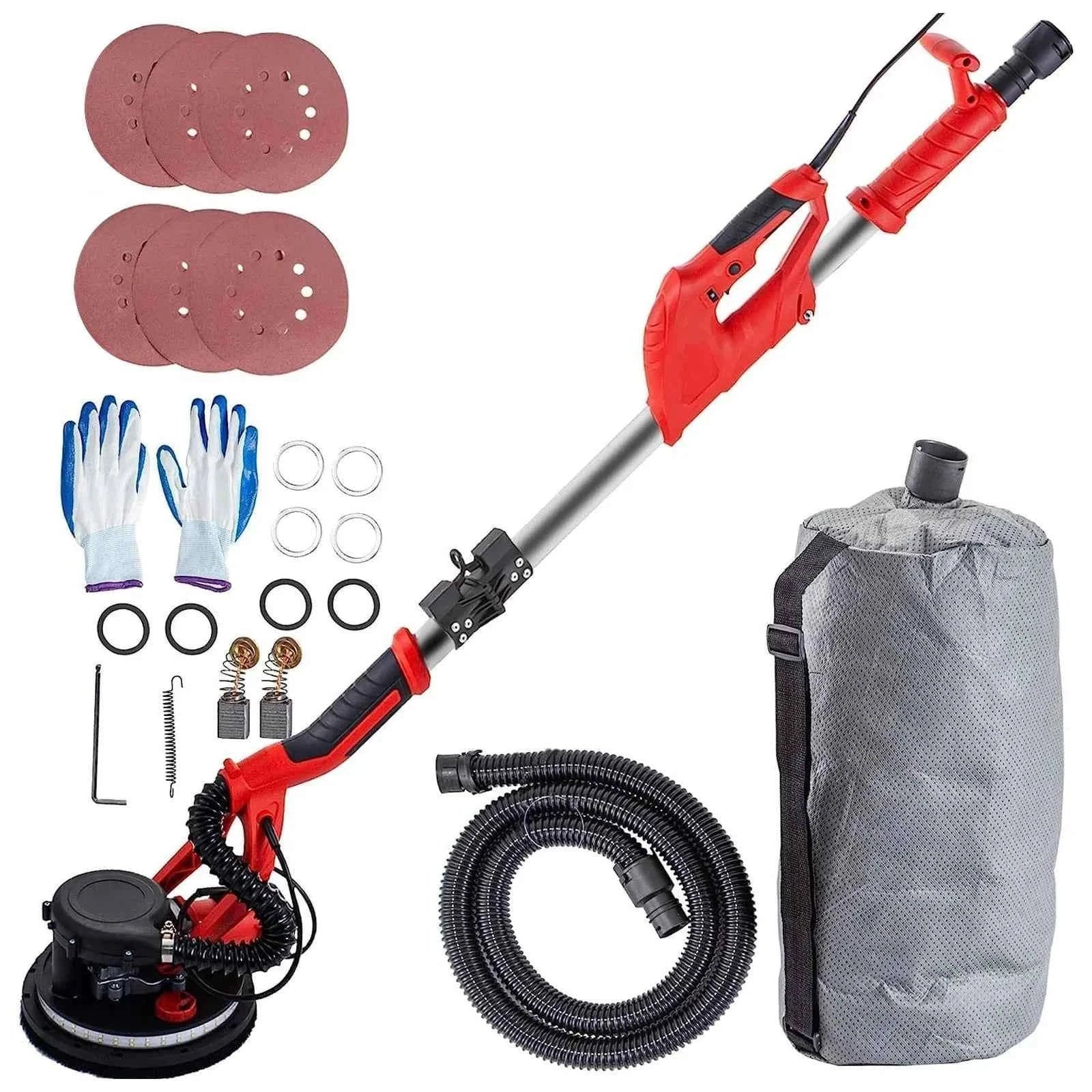 850W Variable Speed Drywall Sander with Telescope Handle-spain