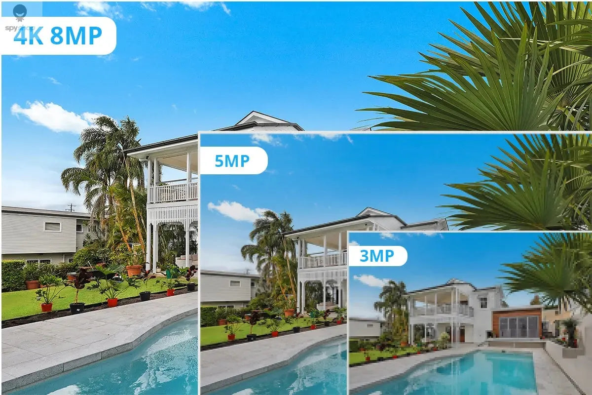 8MP 4K IP Camera Wifi Wireless 5MP AI Human Detect iCSee CCTV Bullet Outdoor Surveillance Security Protection Video Camera Cam Spy-shop.com