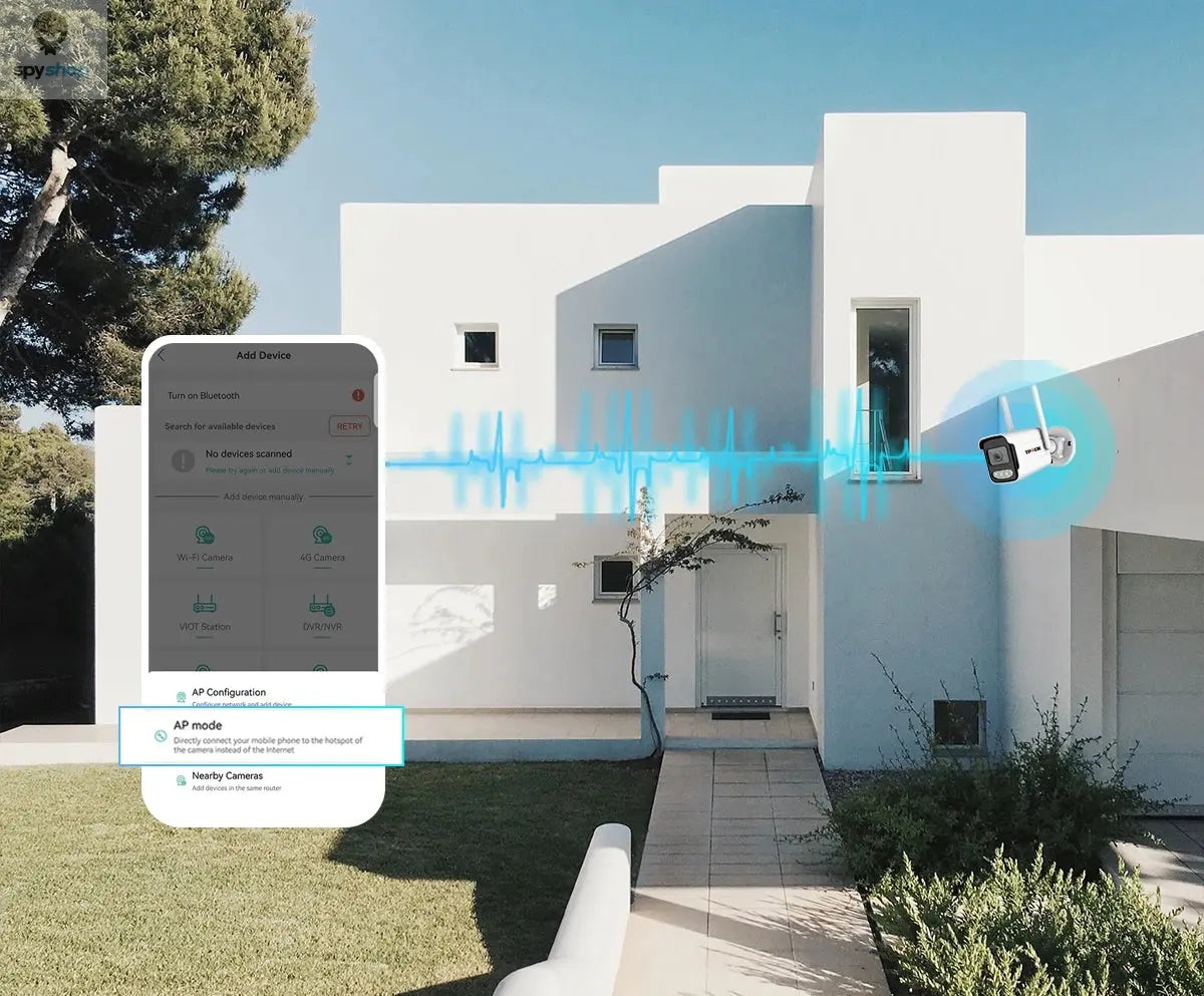 8MP 4K IP Camera Wifi Wireless 5MP AI Human Detect iCSee CCTV Bullet Outdoor Surveillance Security Protection Video Camera Cam Spy-shop.com